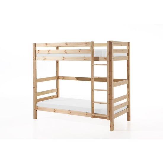 Lucevi pino stapelbed h180cm 90 x 200 cm natuur pino 2 lades natuur - Image 4