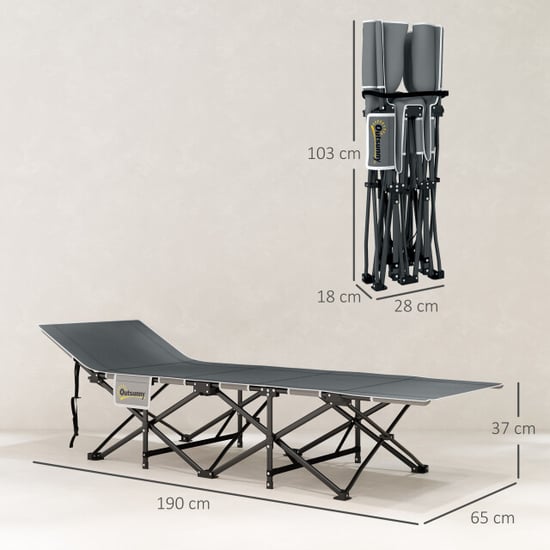 4goodz Veldbed campingbed met matras tot 150 kg gebruikersgewicht - Image 4