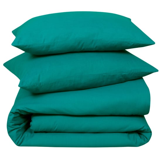 DoubleDry Dekbedovertrek uni 100% natuurlijk katoen 200x200/220 - - Image 4