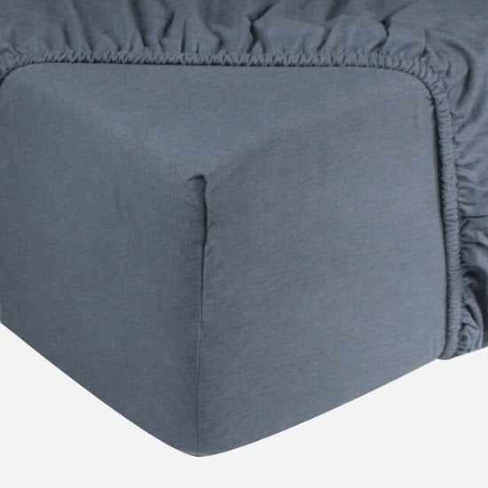 DoubleDry Hoeslaken jersey 100% katoen tweepersoons 140x200 cm zacht & - Image 1