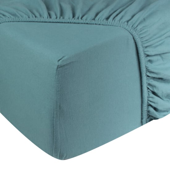 DoubleDry Hoeslaken jersey 100% katoen tweepersoons 160x200 cm zacht & - Image 1