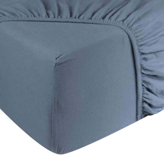 DoubleDry Hoeslaken jersey 100% katoen tweepersoons 180x200 cm zacht & - Image 1