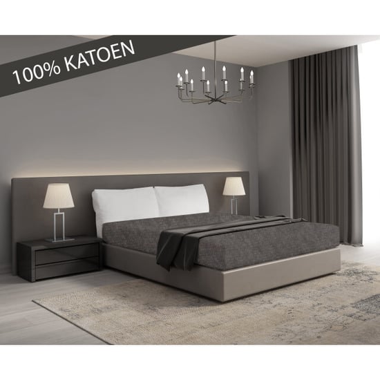 DoubleDry Hoeslaken jersey 100% katoen tweepersoons 140x200 cm zacht & - Image 5