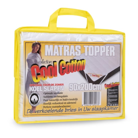 Cool Cotton Matrasbeschermer | verkoelende matrastopper | 100% puur katoen | - Image 4