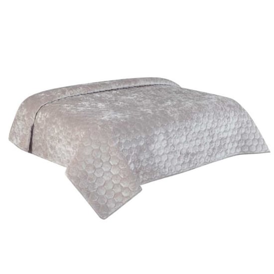 Unique Living bedsprei peggy 220x220cm light grey - Image 1
