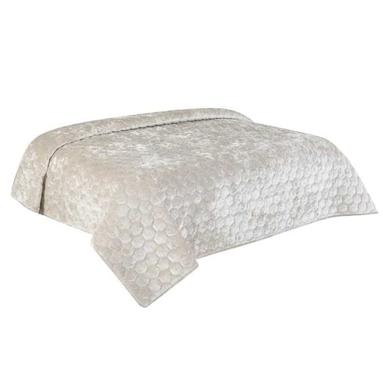 Unique Living bedsprei peggy dove white 240x280cm - Image 1