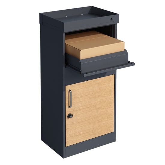 4gardenz ® staande pakketbrievenbus xxl met slot pakketbox extra groot - Image 1
