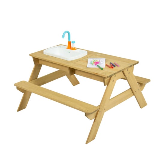 TP Toys Houten speeltafel & moddertafel neushoorn met wastafel tp274u - Image 2