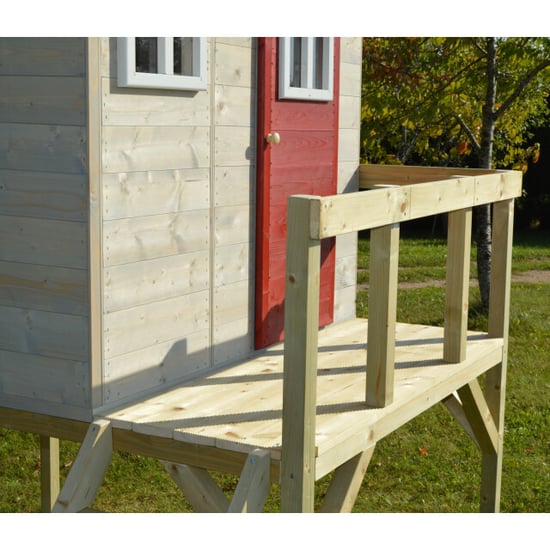 Wendi Toys Houten speelhuis op palen wtm21 160x190x244 cm - Image 2