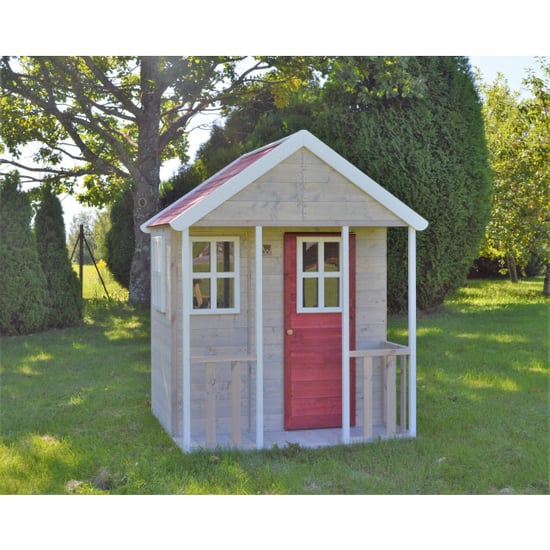 Wendi Toys Speelhuis fox wtm6 120x120x155cm /rood - Image 2