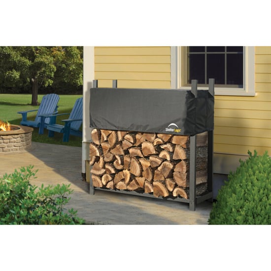 ShelterLogic Sl90380 houtopslagrek brandhoutrek met afdak 36x120x119 cm - Image 2