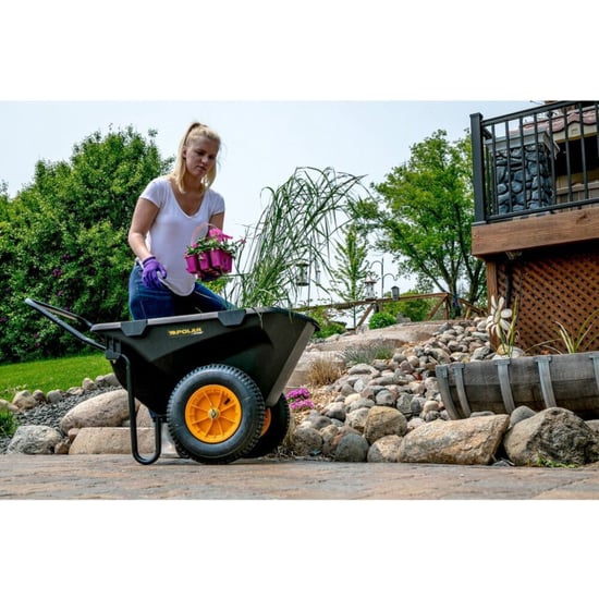 Polar Cub cart kruiwagen po8449 sterke polyethyleen kruiwagen 191l - Image 4