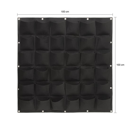 QUVIO Verticale tuin plant wand met 36 vakken 1 x 1 meter - Image 5