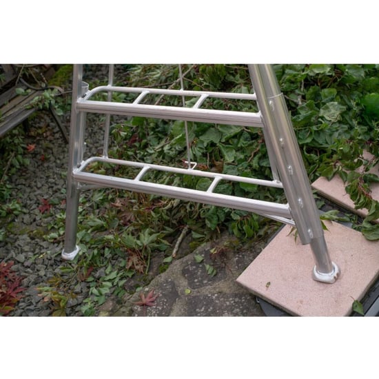 Niwaki 3-poot tuinladder 270 cm in hoogte verstelbaar plukladder nw02700 - Image 3