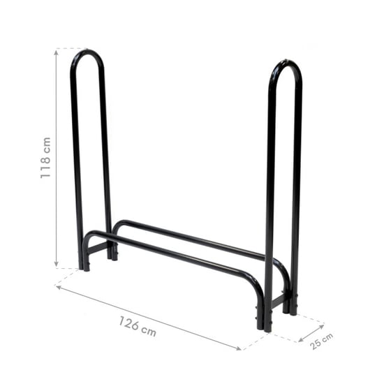 ShelterLogic ® sl90363 haardhout houtopslag met hoes brandhoutrek 126 cm - Image 2