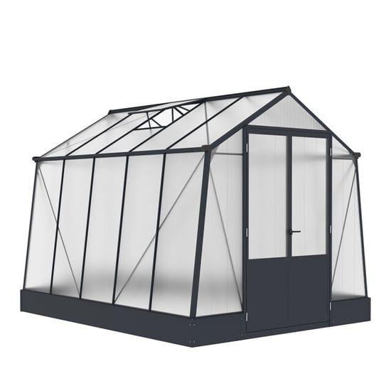 Westmann Aurora 810 tuinkas met fundering antraciet 309x248 cm - Image 1