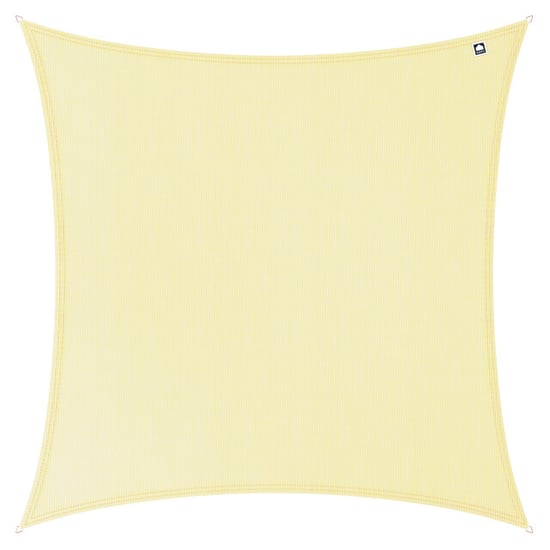 Kopu ® schaduwdoek 3x3m vierkant waterdicht 230 gram zonnedoek creme - Image 1