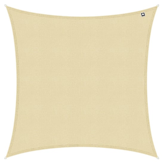 Kopu ® schaduwdoek vierkant 5x5 m 280 gram waterdoorlatend creme - Image 1