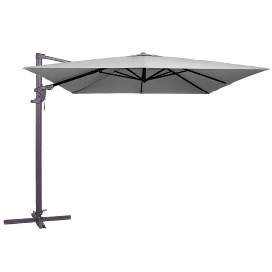 Madison Mega combi deal! parasol monaco flex iii light grey + voet + hoes - Image 4