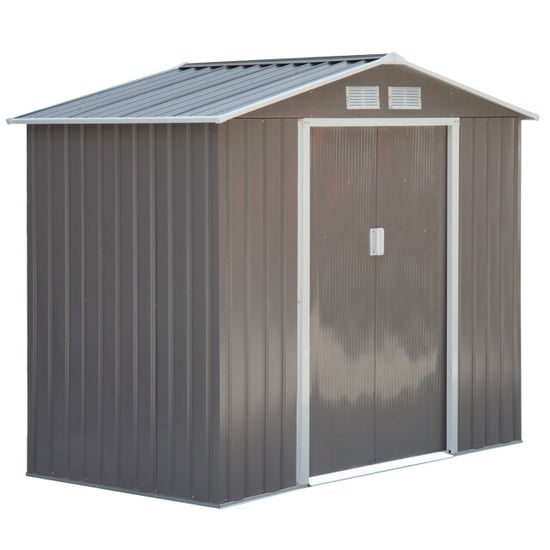 4goodz Outsunny gereedschapsschuur metaal 127x213x185 cm - - Image 1