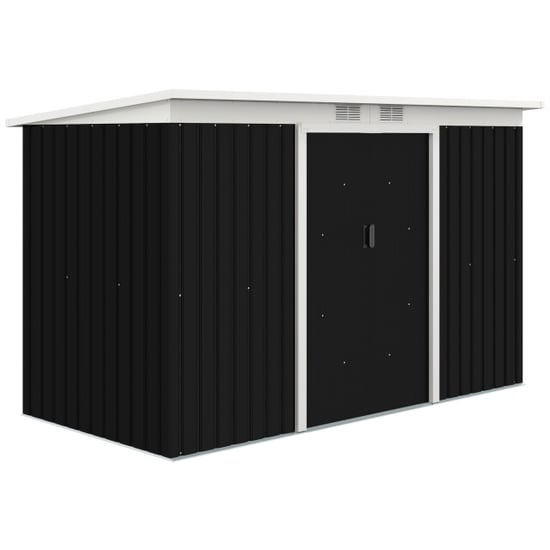 4goodz Outsunny gereedschapsschuur met schuifdeur 130x277x173 cm - Image 1