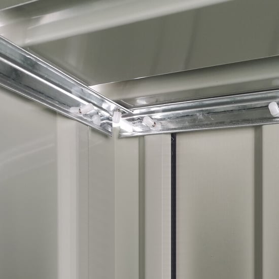 4goodz Outsunny stalen tuinkast balkonkast 84x142x189 cm - - Image 2