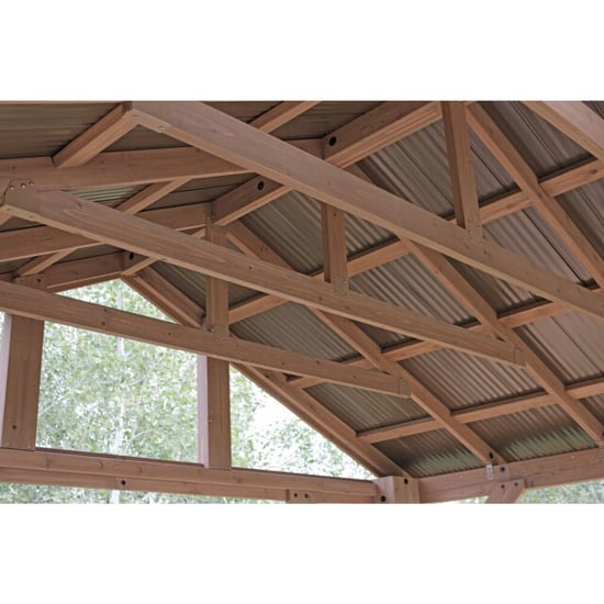 Westmann Houten paviljoen yukon 1412 366x427x330 cm - - Image 2