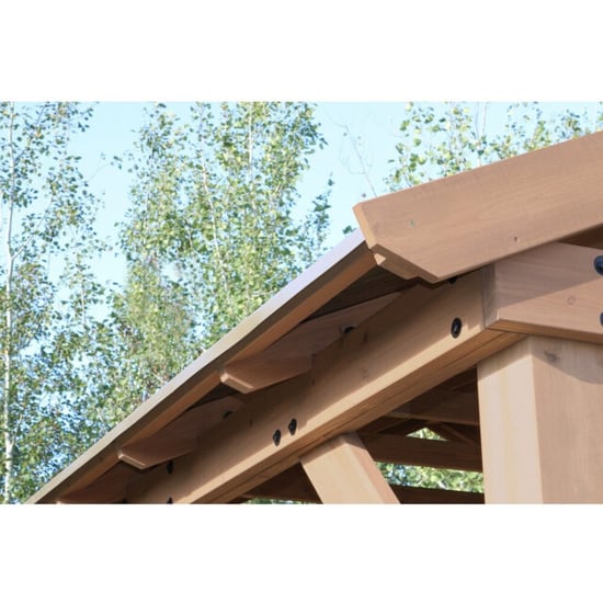 Westmann Houten paviljoen yukon 1412 366x427x330 cm - - Image 3