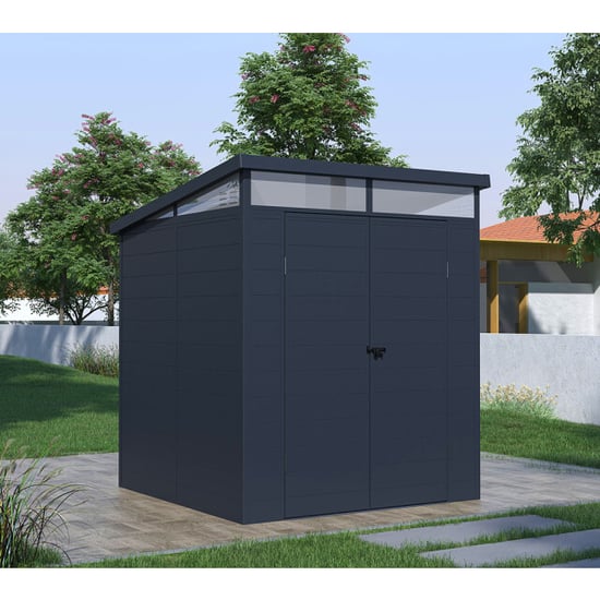 Westmann Kunststof gereedschapsschuur topia medium 192x190x215 cm - Image 4
