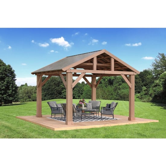 Westmann Houten paviljoen yukon 1412 366x427x330 cm - - Image 5