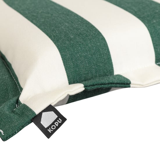 Kopu ® mila forest green 180 cm hoogwaardig bankkussen gestreept - Image 4