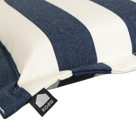 Kopu ® mila navy blue 120 cm hoogwaardig bankkussen gestreept - Image 5