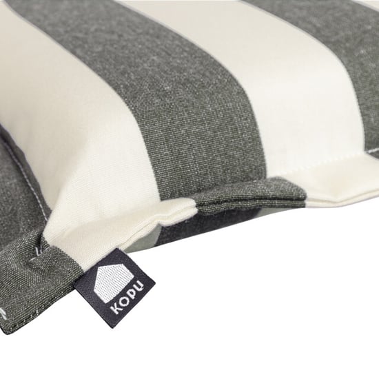 Kopu ® mila grey 180 cm hoogwaardig bankkussen gestreept - Image 4