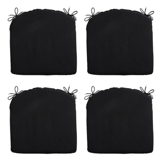 Madison Zitkussen panama black 46x48 - 4 stuks - Image 1