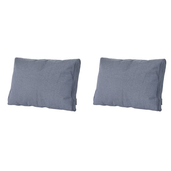 Madison lounge profi-line manchester denim grey ca. 40x60 cm set van 2 - Image 1