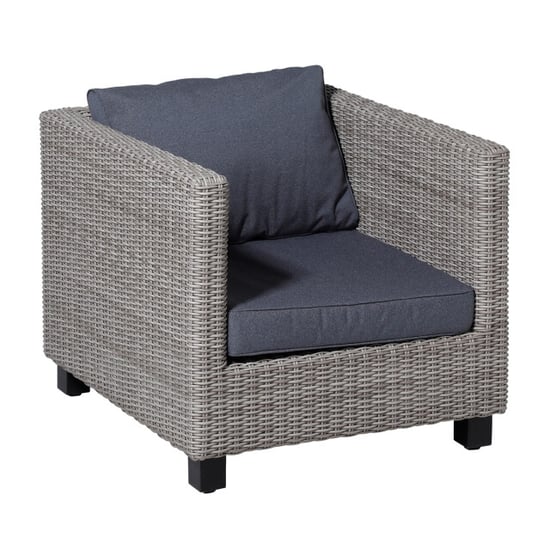 Madison lounge profi-line manchester denim grey ca. 40x60 cm set van 2 - Image 2