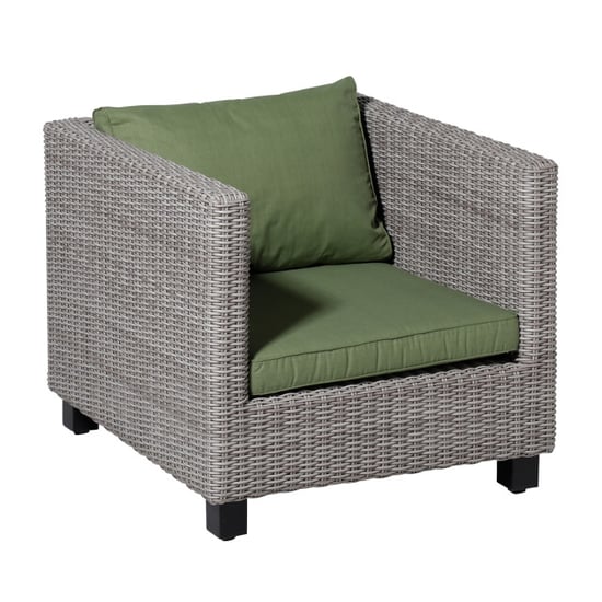 Madison lounge zitkussen basic green ca. 60x60 cm set van 2 - Image 2