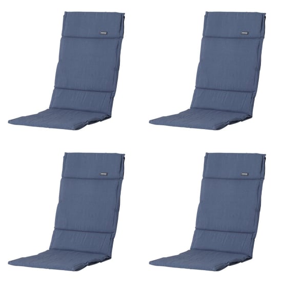 Madison tuinkussen fiber deluxe panama safier blue ca. 125x50 cm set van - Image 1