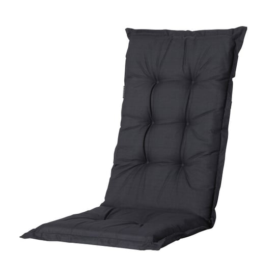 Madison tuinkussens hoge rug basic black 123x50 antraciet 4 stuks - Image 2