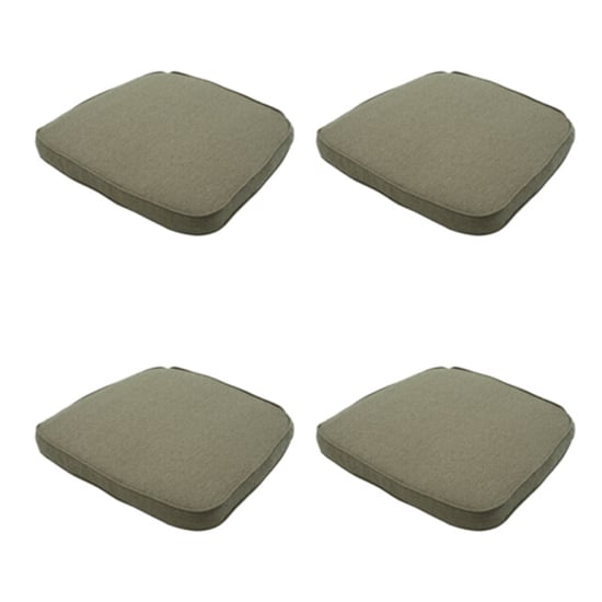 Madison wickerkussen 48x48 - beige recycled canvas 4 stuks - Image 1