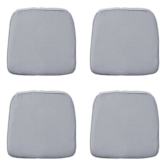 Madison zitkussen wicker panama light grey ca. 48x48 cm set van 4 - Image 1