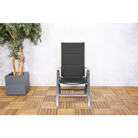 SenS-Line pisa verstelbare stoel 65x62x110 aluminium - Image 2