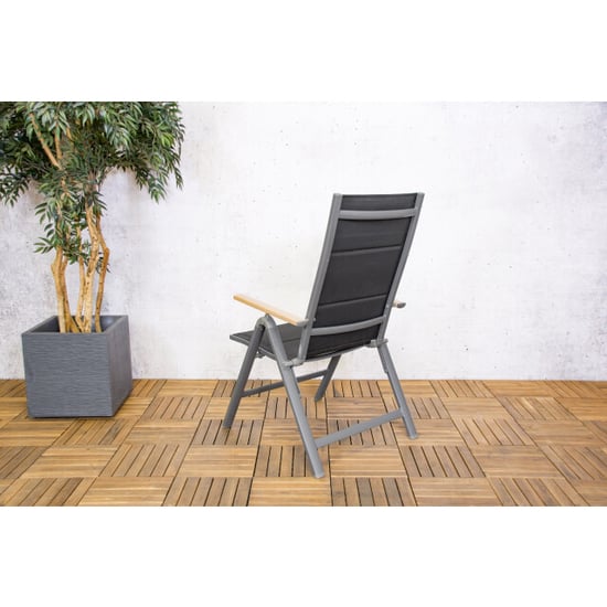 SenS-Line pisa verstelbare stoel 65x62x110 aluminium - Image 3