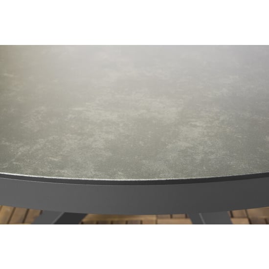 SenS-Line bianca tuintafel ø140cm hpl - Image 2