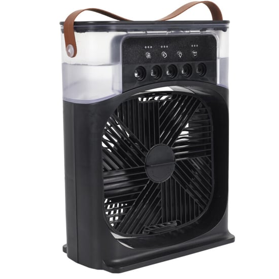Casa di Elturo Retro led mist ventilator – nevel & aroma – 3 snelheden – - Image 1