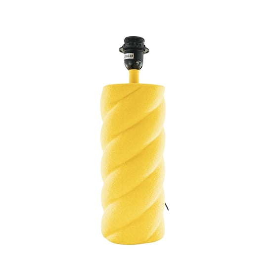 House Vitamin Table lamp ceramics neon yellow e27- 12x12x28cm - Image 1