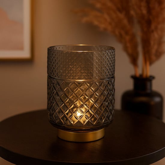 Casa di Elturo Led-lamp cristal – – h17 cm – werkt op batterijen (incl. lamp) - Image 2