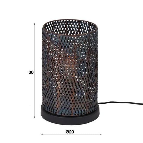Hoyz Hoyz tafellamp armor tube grijs industrieel - Image 4
