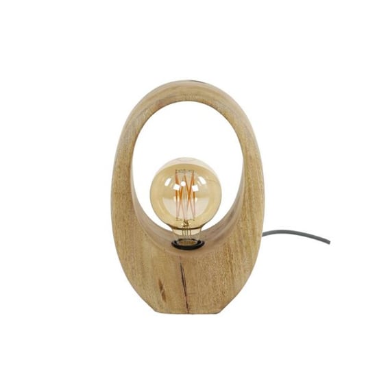 Hoyz tafellamp arch wood 1l massief mango naturel - Image 2