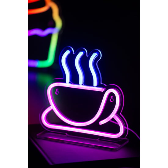 Leitmotiv neon light coffee - - Image 2